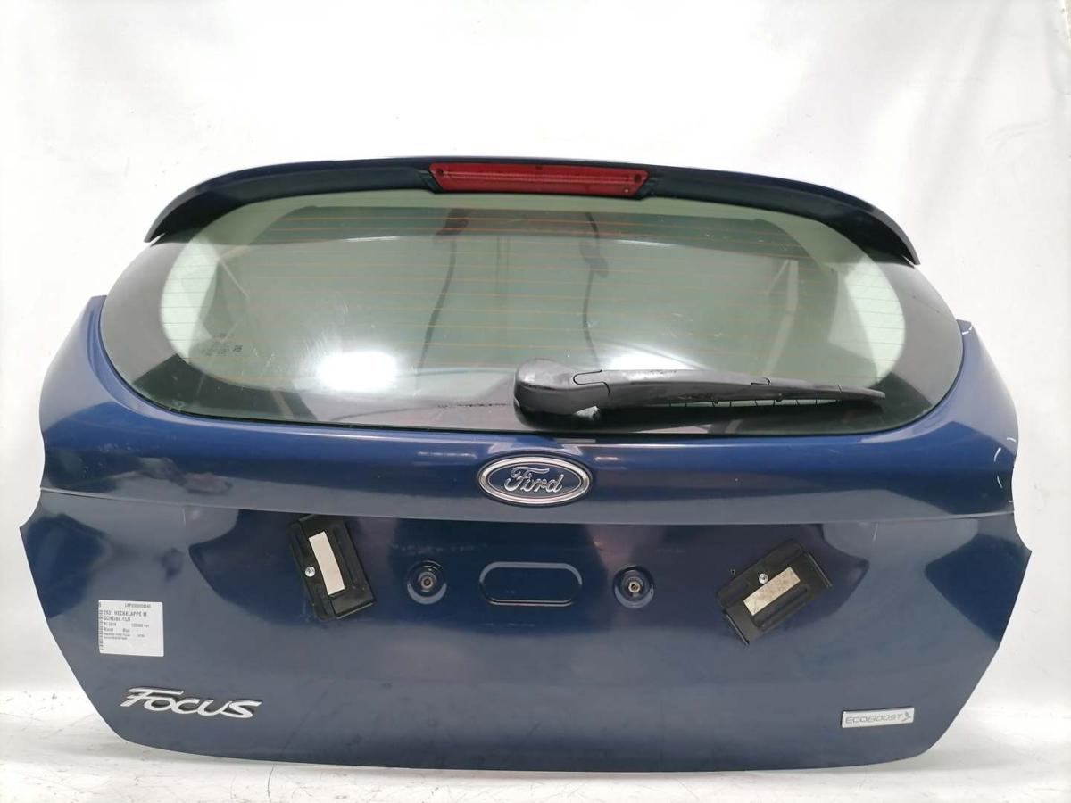 Ford Focus 3 original Heckklappe mit Heckscheibe Flie&szlig;heck Blazer Blau Facelift Bj.2018